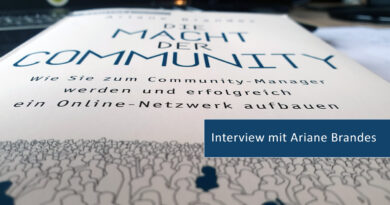 Interview: Buchautorin und Community-Managerin Ariane Brandes Interview: Buchautorin und Community-Managerin Ariane Brandes